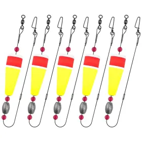 Toyosport 7459943 5 Pcs Popping Corks Saltwater Weighted Fishing Bobbers Slip Float Rigs Toyosport 7459943 5 Pcs Popping Corks Saltwater Weighted Fishing Bobbers Slip Float Rigs