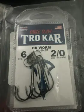 Trokar Tk110-2/0 Bass Hooks 2/0 Work 5 Packs / 6 Quart 30 Total Trokar Tk110-2/0 Bass Hooks 2/0 Work 5 Packs / 6 Quart 30 Total