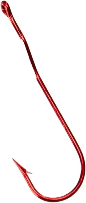 Tru Turn 853zs-2 Size 2 Aberdeen Hooks Red Pack Of 7