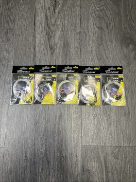 Tsunami 799967518085 Live Bait Rig 6/0 Hook 60lb Test 5 Pack New Tsunami 799967518085 Live Bait Rig 6/0 Hook 60lb Test 5 Pack New