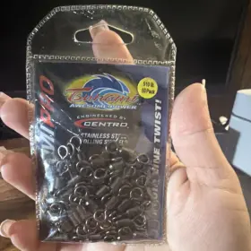 Tsunami Ts-ssro-50-1/0 Awesome Power Swivel Size 1/0 510lb Stainless Steel 50pcs Tsunami Ts-ssro-50-1/0 Awesome Power Swivel Size 1/0 510lb Stainless Steel 50pcs