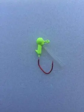 Unbrend 301157760046 10 Pack 1/32 Weedless Painted Crappie Jig Heads