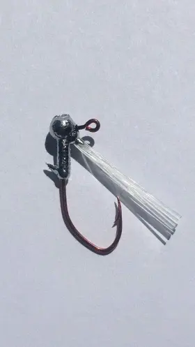 Unbrend Kachanytr39 25 Pack 1/32 Weedless Crappie Jig Heads #4 Red Sickle Hooks Unbrend Kachanytr39 25 Pack 1/32 Weedless Crappie Jig Heads #4 Red Sickle Hooks