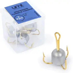 Uncle Mos Saltwater Tackle Umt-sh-5 - Weighted 5/0 Treble Hooks 1.5oz Perfect For Northeast F Uncle Mos Saltwater Tackle Umt-sh-5 - Weighted 5/0 Treble Hooks 1.5oz Perfect For Northeast F