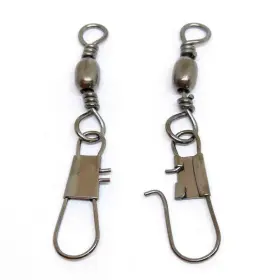 Unclesportinfof 734009415465 100pcs Fishing Barrel Swivel 10-1.26 Inch /15lb-100pcs 1003