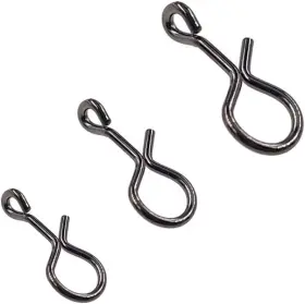Unclesportinfof 734009415519 No-knot Fast Snaps - Quick Change Connect Snap For Flies Hooks Medium Black Unclesportinfof 734009415519 No-knot Fast Snaps - Quick Change Connect Snap For Flies Hooks Medium Black