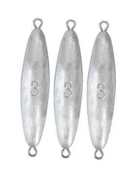 Uniprime Outdoors 5056689512797 Torpedo Sinker Through Wire Fishing Weight Saltwater #02 3 Ounce Pack Uniprime Outdoors 5056689512797 Torpedo Sinker Through Wire Fishing Weight Saltwater #02 3 Ounce Pack