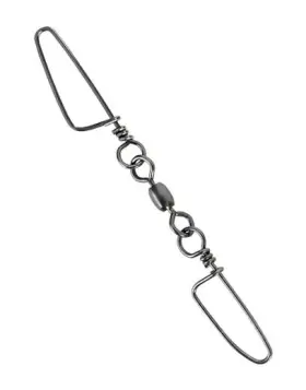 Uniprime Outdoors Llc 5056689508776 10pcs Double Fishing Snap Swivels 75 135 200 300 Lb Size03 L 200lbs