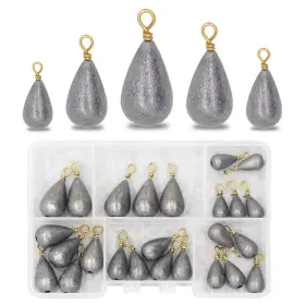 Uperuper Usamupfsd25 Fishing Weights Sinkers Kit 25pcs Various Bass Casting Drop Shot S Inch Uperuper Usamupfsd25 Fishing Weights Sinkers Kit 25pcs Various Bass Casting Drop Shot S Inch