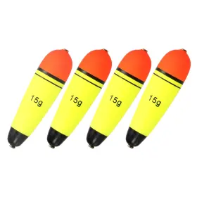 Uxcell 601968164843 4pcs 0.5oz Fishing Slip Bobber Yellow Uxcell 601968164843 4pcs 0.5oz Fishing Slip Bobber Yellow