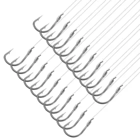 634149692156 UXCELL Fishing Hooks Line Barb Tone