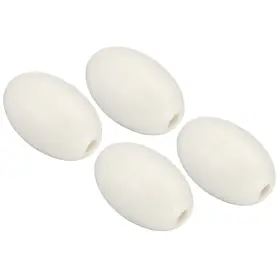 Uxcell 649603363008 4pcs 3.94 Inch X 2.36 Rope Float Buoy 190g Deep Water Floats Great White