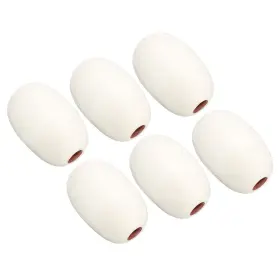Uxcell 655692221778 12 Pcs 5.51 Inch X 3.54 Rope Float Buoy 570g Water Floats White