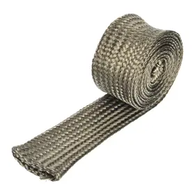 Uxcell 656417792580 Heat Shield Sleeve 0.6 Inch Id 3ft Fuel Line 800 Titanium