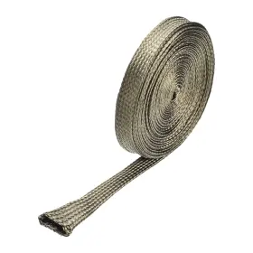 Uxcell 656417793082 Heat Shield Sleeve 0.3 Inch Id 16ft Fuel Line 800 Titanium Uxcell 656417793082 Heat Shield Sleeve 0.3 Inch Id 16ft Fuel Line 800 Titanium