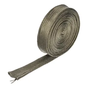 Uxcell 656417793112 Heat Shield Sleeve 0.6 Inch Id 16ft Fuel Line 800 Titanium