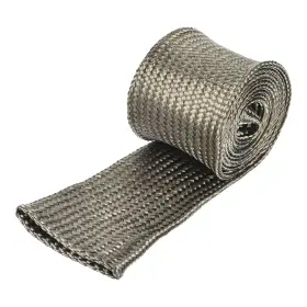 Uxcell 656417793266 Heat Shield Sleeve 0.8 Inch Id 3.3ft Fuel Line 800 Titanium Uxcell 656417793266 Heat Shield Sleeve 0.8 Inch Id 3.3ft Fuel Line 800 Titanium