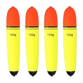 Uxcell 683007510606 4pack 3.5oz Fishing Slip Bobbers Eva Float Yellow Uxcell 683007510606 4pack 3.5oz Fishing Slip Bobbers Eva Float Yellow