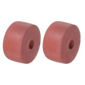 Uxcell 723115289855 2pcs 1.57x3.15 Inch Deep Water Fishing Float Foam Markers Buoy Kayak Boat Red