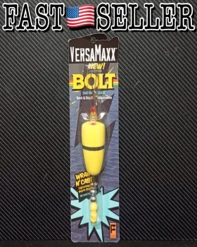 Versamaxx Vs-19988 Bolt Pro Series Popping Cork Float For Saltwater - Yellow