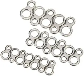 Vgeby Bbdafbq-ama-tja01203 Fishing Ring Set 60pcs Figure Lure Tackle Accessories