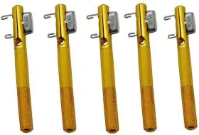 Videopup 705626228073 5pcs Aluminum Double-headed Needle Knot Tier Metal Manual Hook Fish Videopup 705626228073 5pcs Aluminum Double-headed Needle Knot Tier Metal Manual Hook Fish