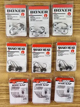 Vmc 043193113089 Heavy Duty Black Nickel Wide Gap Hooks X Strong Needle Point Rotated Eye Vmc 043193113089 Heavy Duty Black Nickel Wide Gap Hooks X Strong Needle Point Rotated Eye
