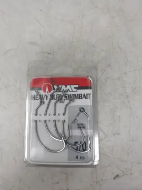 Vmc 043193113539 Heavy Duty Swimbait Hooks 5/0 6 Packs 24 Total Vmc 043193113539 Heavy Duty Swimbait Hooks 5/0 6 Packs 24 Total