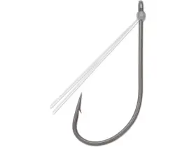 Vmc 043193155195 Redline Series Weedless Wacky Neko Hook #1/0 Gray 4pk Vmc 043193155195 Redline Series Weedless Wacky Neko Hook #1/0 Gray 4pk