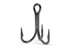 Vmc 5647 4x-strong Treble Hook 9626 Oshaugnessy Black Nickel Size 4