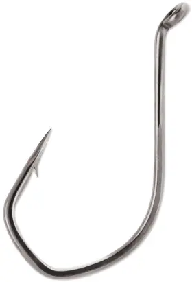 Vmc 7115bn#1/0vp Techset Live Bait Hook Black Nickel #1/0