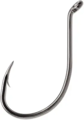 Vmc 7199bn#1/0pp Live Bait Octopus Hook 1/0 Black Nickel 6 Per Pack -