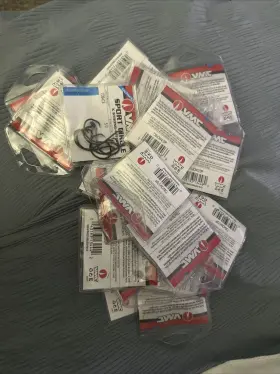 Vmc 7384cb#1/0pp 23 Packs 161 Hooks Total 7384cb Sport Circle Size 1/0 Fish