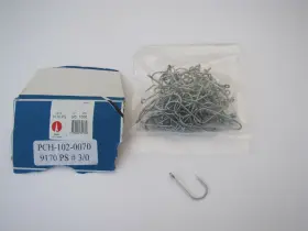 Vmc 9170 1 000 Size 3/o 9170ps Siwash Hooks Closed Eye Lot B