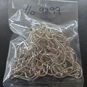 Vmc 9299tr-4/0 100 9299 Octopus Live Bait Fishing Hooks Size 4/0 Vmc 9299tr-4/0 100 9299 Octopus Live Bait Fishing Hooks Size 4/0