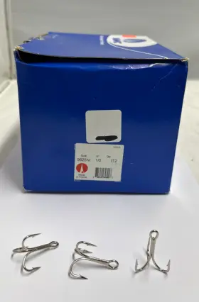 Vmc 9625ni-1 1000 9625ni 2x Strength Nickel Oshaughnessy Treble Fish Hooks Size 1/0 Vmc 9625ni-1 1000 9625ni 2x Strength Nickel Oshaughnessy Treble Fish Hooks Size 1/0