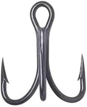 Vmc 9626-bn Shaugnessy Treble 4x Strong Short Shank 9626 Bn Size 4 Pack Of 50