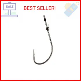 Vmc Fnk#1/0bnpp Finesse Neko Hook 1/0 Size Black Nickel Package Of 5