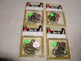 Vmc / France 7369 100 Cone Cut Wide-gap X-strong Hook Super-sharp #4-4 Pks.of 25 Lure Jigs Nip Vmc / France 7369 100 Cone Cut Wide-gap X-strong Hook Super-sharp #4-4 Pks.of 25 Lure Jigs Nip