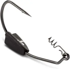 Vmc Hdwsb18-3-0bnpp Heavy Duty Weghted Swimbait Hook Size Oz Black Nickel Package Of 4