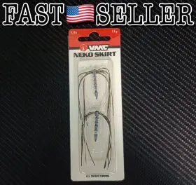 Vmc Nks116bb 2-pack Fishing Neko Skirt - 1/16oz Baby Bass