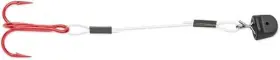 Vmc Qstt2#10trpp Quik Strike Trailer Treble Hook 2 Inch Tin Red 3 Per Pack -