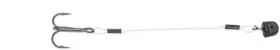 Vmc Qstt3#10bnvp Quik Strike #10 Trailer Treble Hook 3 Inch Black Nickel 6 Per Pack
