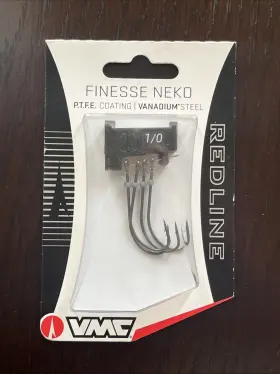 Vmc Rsfnk#1/0ntpp Redline Series Finesse Neko Nt #1/0 Hooks New 4-pack Vmc Rsfnk#1/0ntpp Redline Series Finesse Neko Nt #1/0 Hooks New 4-pack