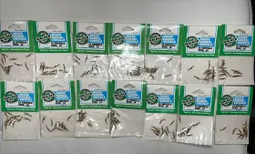 Walker Bbs-14 168x Brass Barrel Swivels Size 14 Super Strong Gt 22 Lb Test New Walker Bbs-14 168x Brass Barrel Swivels Size 14 Super Strong Gt 22 Lb Test New
