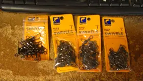 Walker Bkss1 Snap Swivels Size 1 48 Ct 2 3/8 Inch Free Shipping