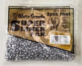 Water Gremlin 038775034456 Super Sinker Removable Split Shot Spss-b 630ct Water Gremlin 038775034456 Super Sinker Removable Split Shot Spss-b 630ct