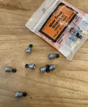 Water Gremlin Plsd-10 Psld-10 Snap-loc Dipsey Sinkers 1/8 Size-rare Vintage 7 Per Bag Water Gremlin Plsd-10 Psld-10 Snap-loc Dipsey Sinkers 1/8 Size-rare Vintage 7 Per Bag