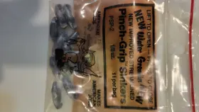 Water Gremlin Psp-2 Rare Pinch-grip Sinkers 1/8 Sz # Package Says 11 Pcs Only 10
