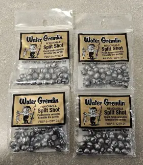 Water Gremlin Pss-5 4 Packs Removable Split Shot Water Gremlin Pss-5 4 Packs Removable Split Shot